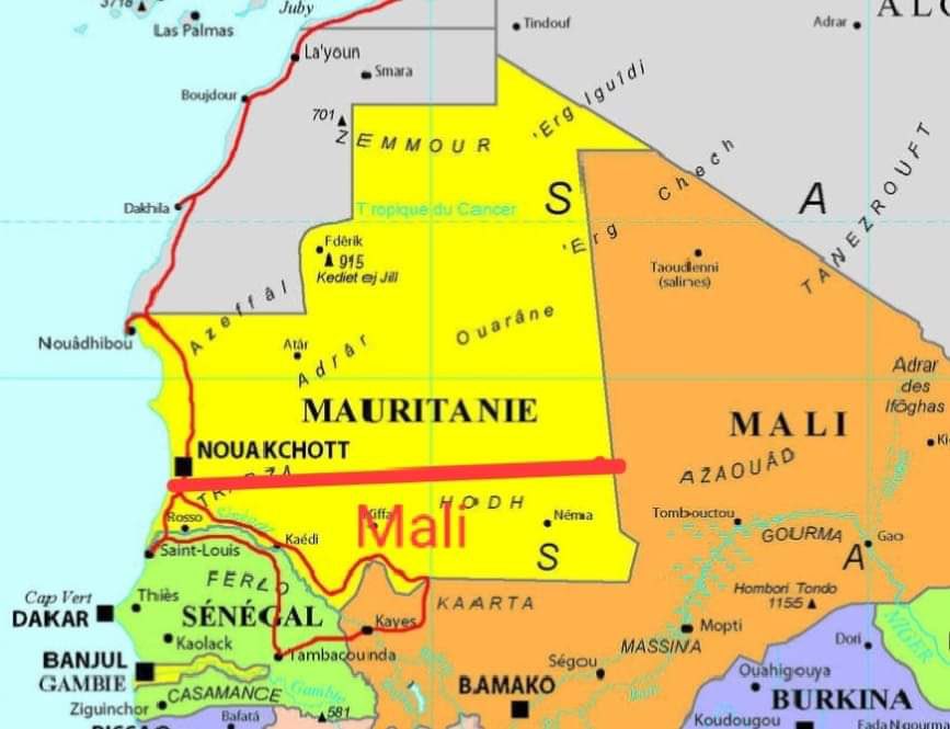 🚨Mali 🇲🇱 - Goïta on a mission to reconquer some of Malian territory under Mauritanian occupation. This past week, I have seen a series of reconquest of some villages and town by the @FAMa_DIRPA, territories we are told were illegally occupied by Mauritania 🇲🇷 since the 70’s.