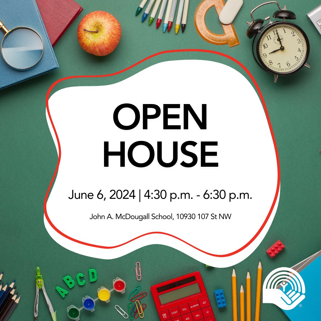 Join us at John A. McDougall School for an Open House on June 6, 2024, from 4:30-6:30pm! 🌟 Discover how #AllInForYouth supports our community. Hear from teachers, tour the school, & learn about resources. RSVP: myunitedway.ca/event/all-in-f… #AIFY #MyUnitedWay #DoLocalGood