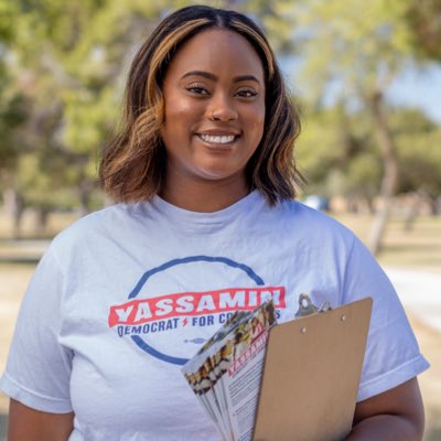 #NewProfilePic dropping and your reminder that we are just 76 days away from the July 30th primary here in #AZ03 - click this link to get involved with our grassroots campaign efforts 💪🏾 : linktr.ee/yassaminforcon…