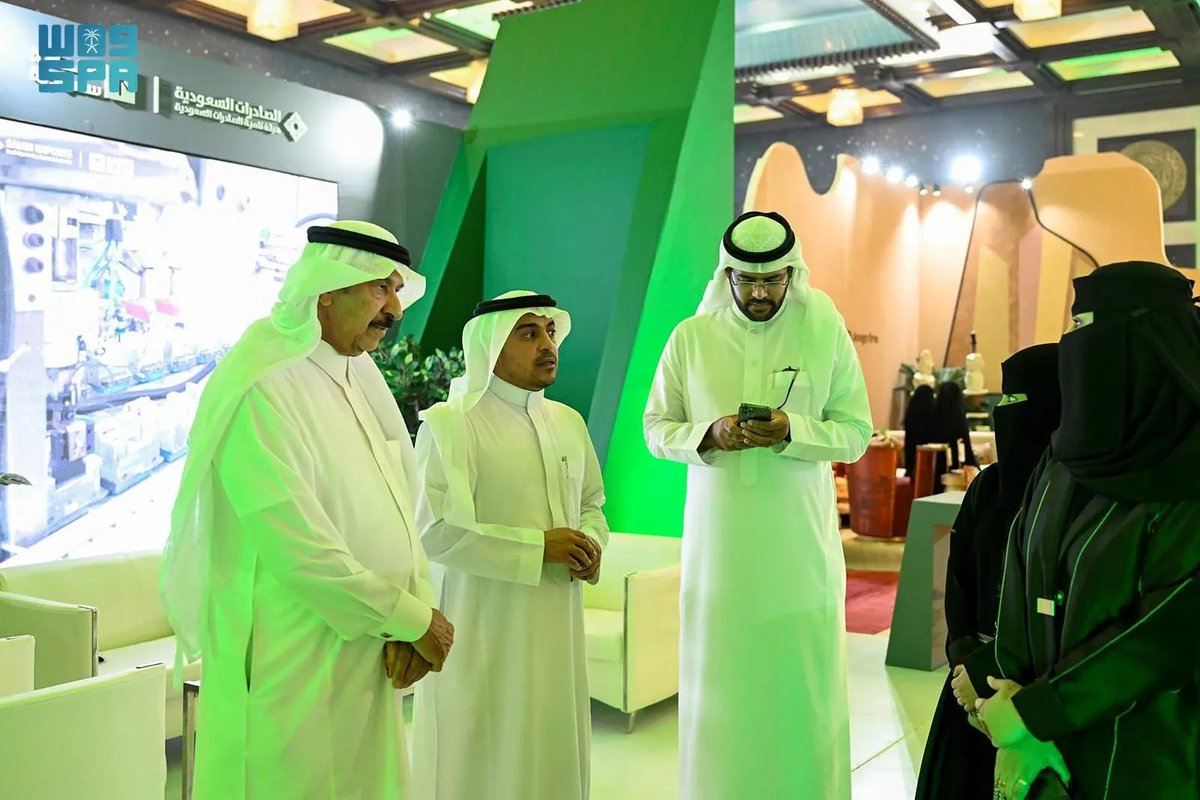 SPAeconomic's tweet photo. "الصادرات السعودية" راعٍ إستراتيجي لمعرض المنتجات الوطنية السعودية بدولة قطر.
https://t.co/pSOZ6zN5Wu
#واس_اقتصادي https://t.co/9hTF8UNHwl