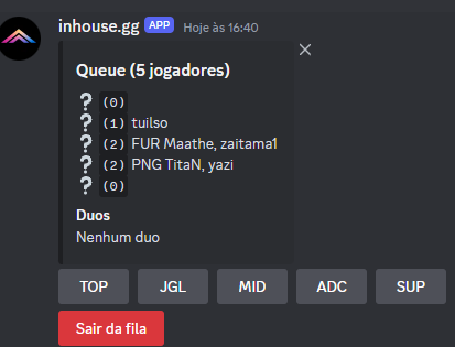 De olho nas filas aqui 👀