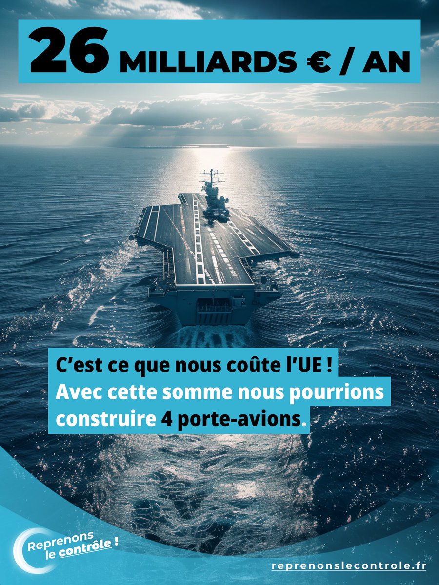 Pour notre défense, #reprenonslecontrôle. 
🇫🇷 👉 reprenonslecontrole.fr