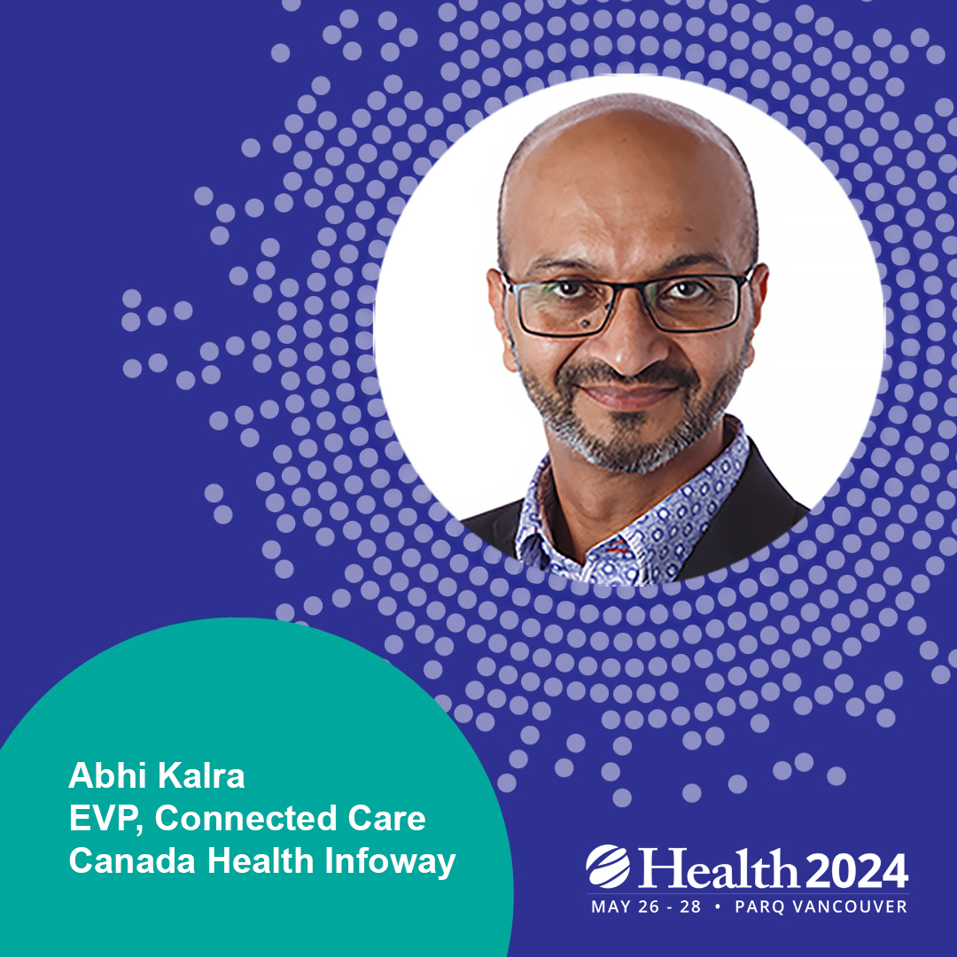 On May 27 at 2 p.m. PT, Infoway's Abhi Kalra will join @CIHI_ICIS's Ann Chapman and @GovCanHealth's Elizabeth Toller on the #eHealth2024 stage to discuss the latest pan-Canadian initiatives underway to advance connected care in Canada.