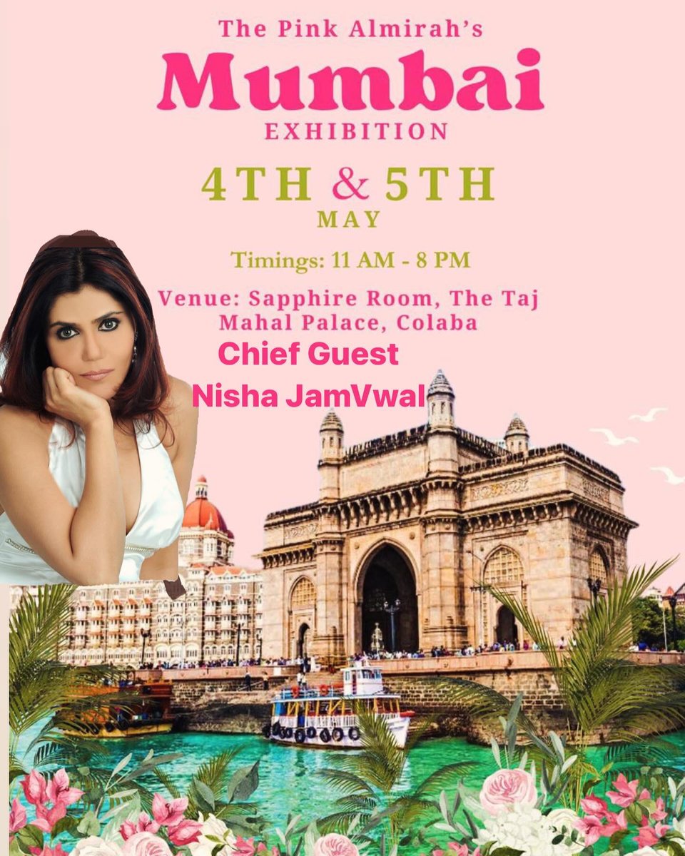 Proud to see #womenentrepreneurs in our #workforce - Always keen to #promote & #encourage #womenachievers when invited as #chiefguest to @thepinkalmirah @TajMahalMumbai of #localcrafts I was there 

#NishaJamVwal #brandstrategy #supportwomeninbusiness #womenempowerment