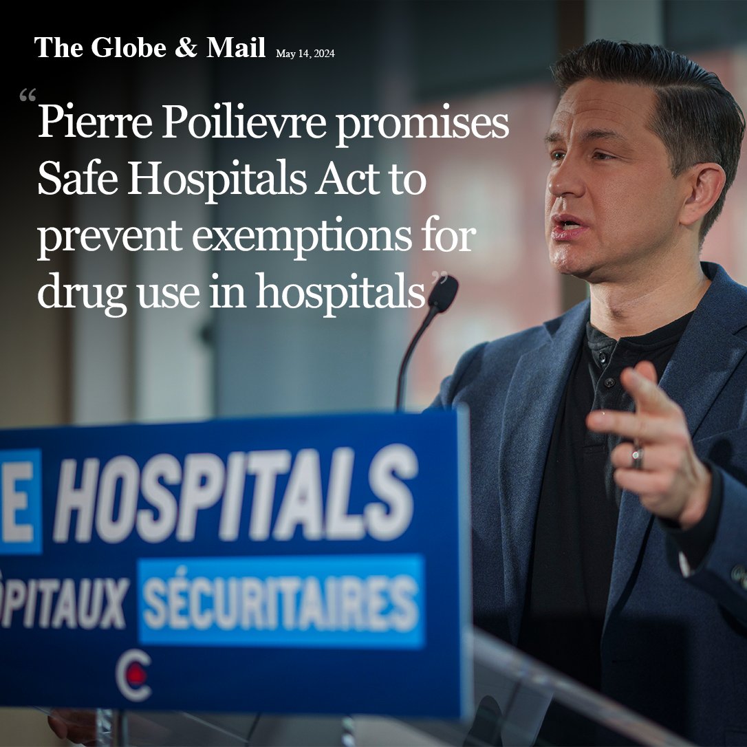 Safe hospitals now: - Tough penalties for bringing weapons in hospitals & attacking healthcare workers - Ban Health Ministers from decriminalizing crack & meth smoking in hospitals Sign to support our common sense plan: conservative.ca/cpc/safe-hospi…