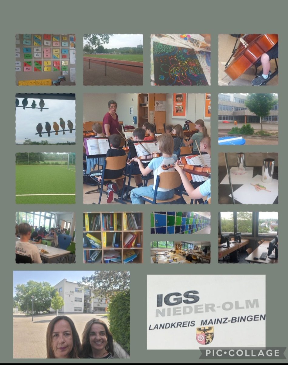 Afortunadas de nuestra acogida!! Hoy con el Director hemos tenido un tour muy enriquecedor, hemos tenido la gran suerte de asistir a una majestuosa clase de Música donde el alumnado tocaba el violín, nos han expuesto sus proyectos de Roma usando las nuevas tecnología!! AMAZING!