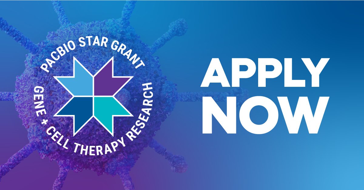 Could your cell and gene therapy research benefit from highly accurate long-read sequencing? Apply for our Cell and Gene Therapy STAR Grant! Tell us how #PacBio HiFi sequencing can elevate your #CGT research for a chance to win free sequencing. bit.ly/4bs8cBj