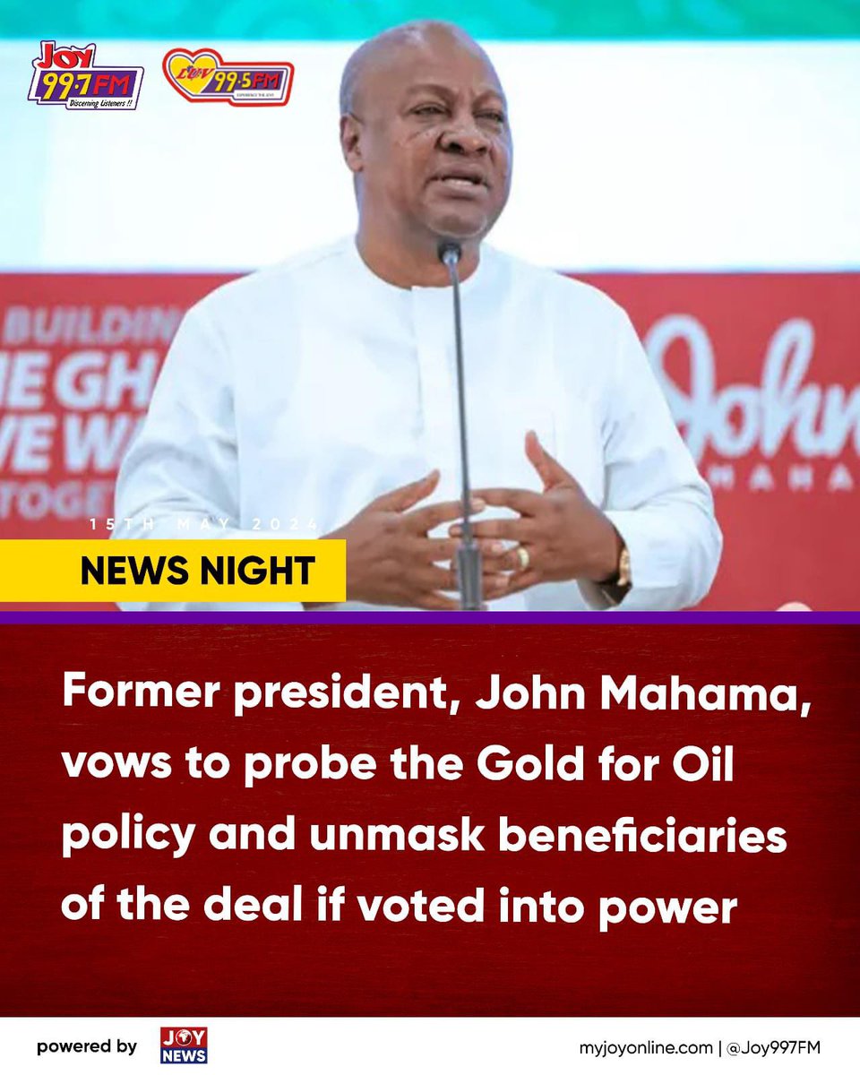 Thank you, President John Dramani Mahama, for the assurance. I would not be surprised if Bawumia and his boys are behind it.