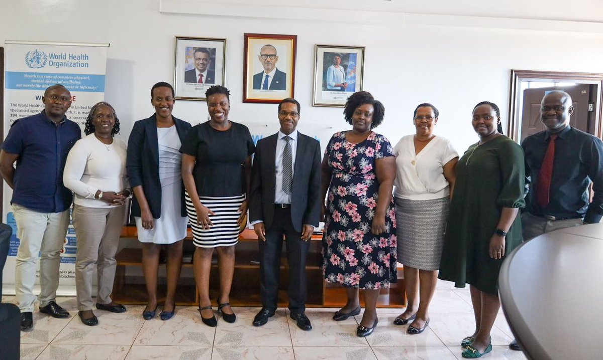 'Our WHO/USAID partnership is strong & helping #Rwanda move towards achieving health & well-being for its citizens' @WHO Rep Dr @BrianChirombo remarked to @USAIDRwanda Health Director Dr Ana Bodipo-Mbuya & team during the joint quarterly working session to better support 🇷🇼