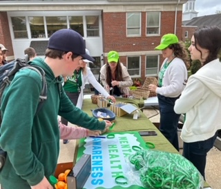 May is Mental Health Awareness Month and the MFS Wellness and Student Support Department is hosting lunchtime booths to spotlight the importance of mental well-being. They are hosting activities, giveaways, and more. Today featured a visit from Lucy, the therapy pup.