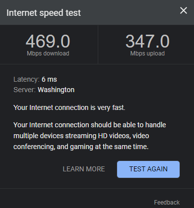 Fuck yeah I got fiber internet installed