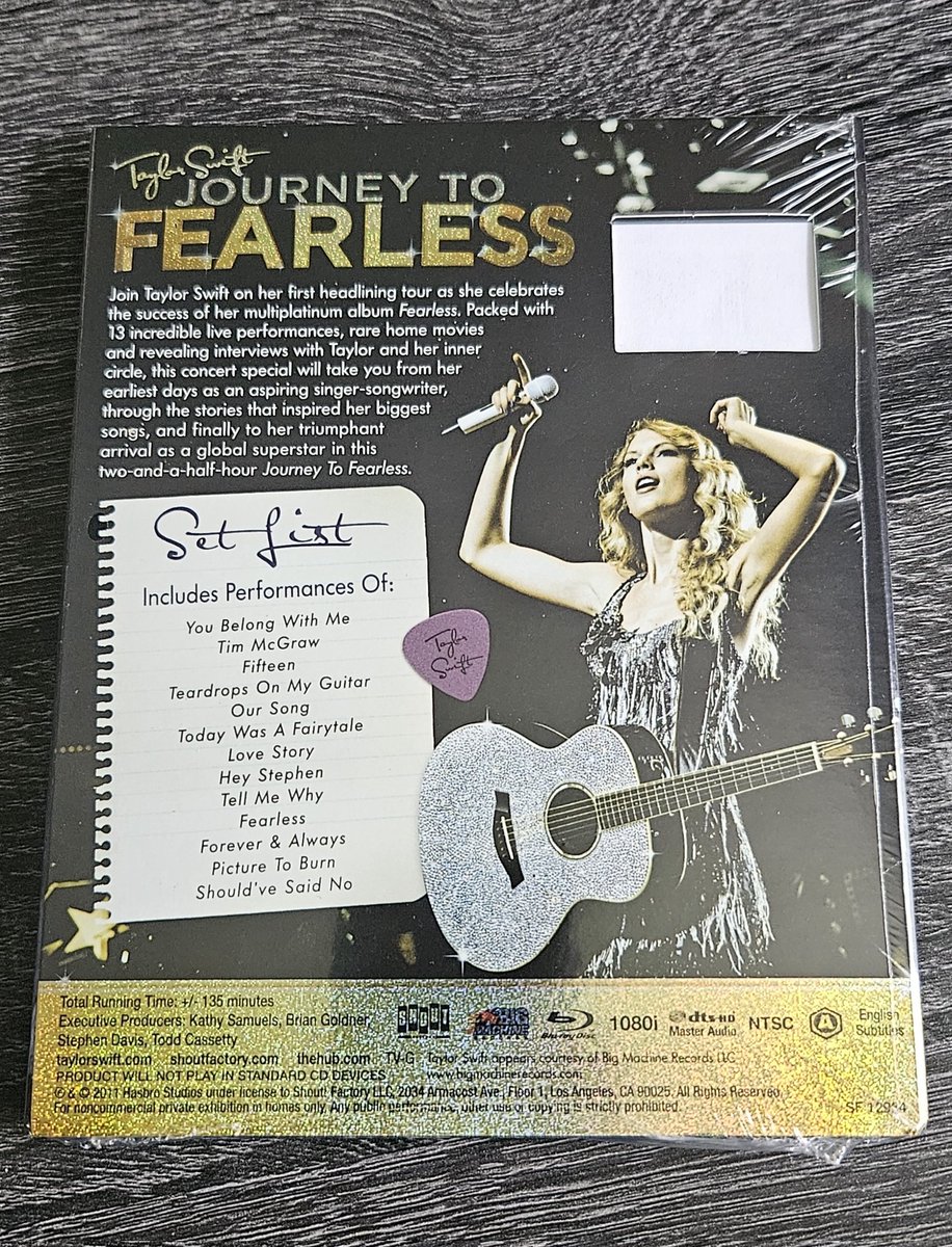 Officially the proud owner of this gem! #FearlessTV 💛