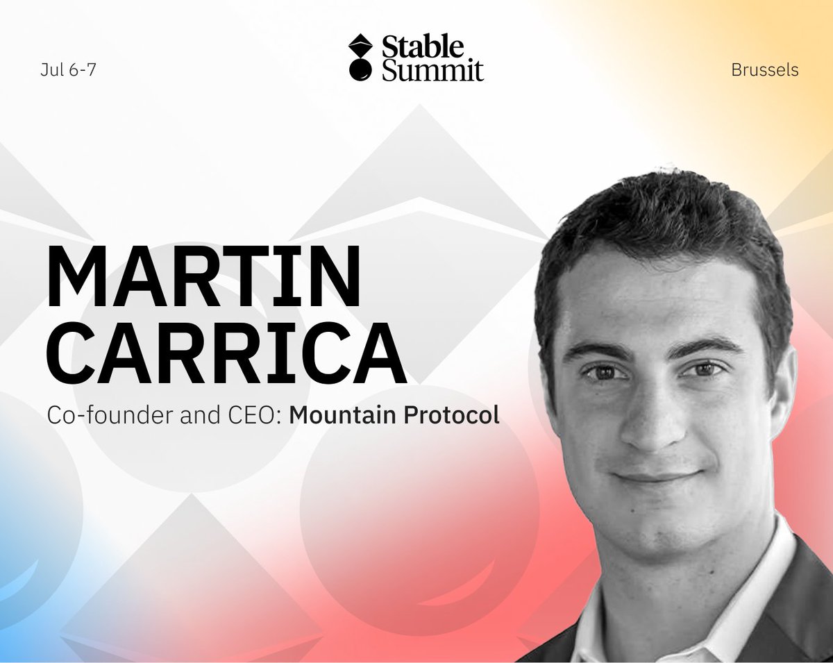 Discover how yield bearing stablecoins are bringing real world use cases on chain with @mcarrica, Co-founder @MountainUSDM! Explore the latest innovations in stablecoin design with us this summer. Secure your early bird pass today! Link in bio.
