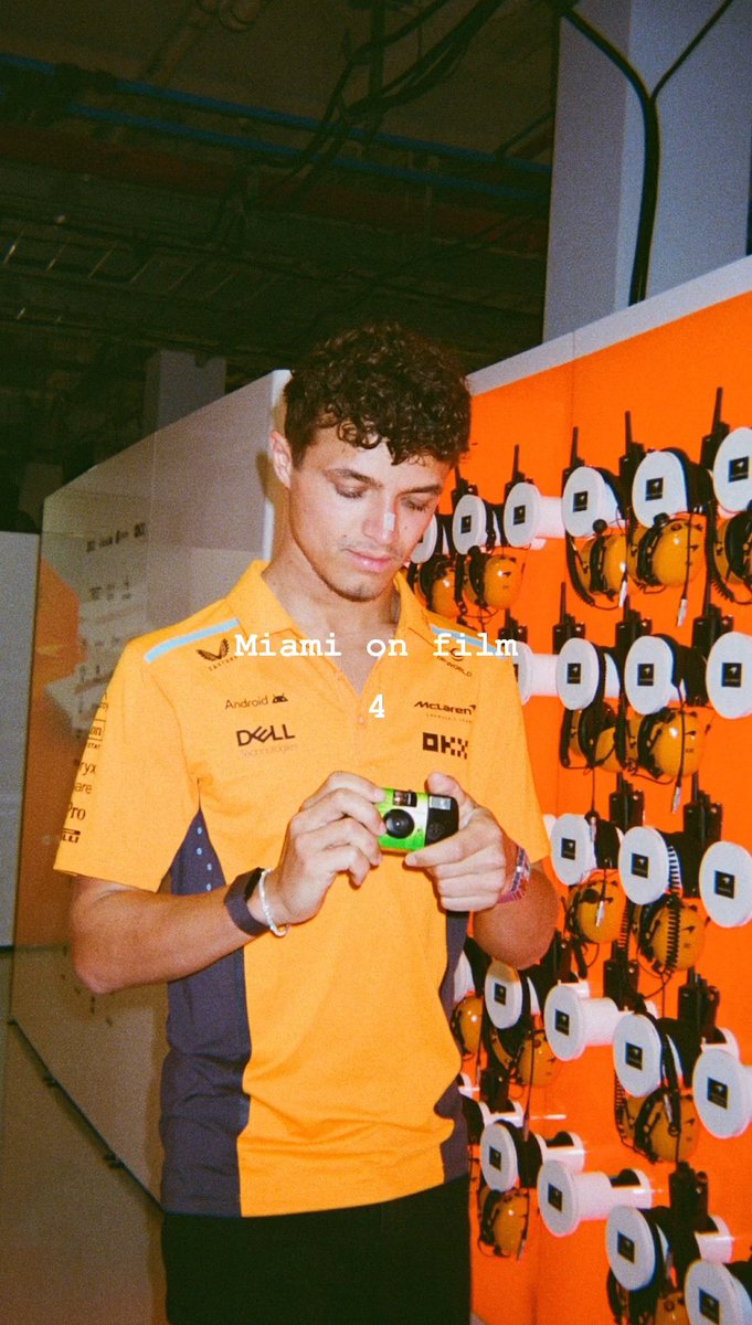 all the miami pictures from lando | a thread 🧵