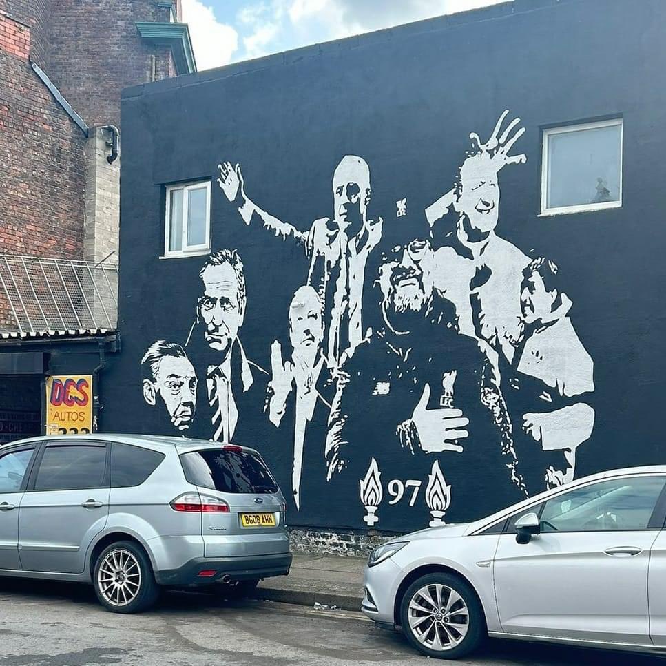 New Mural in Liverpool next to the Flat Iron 😍🎨👌👌