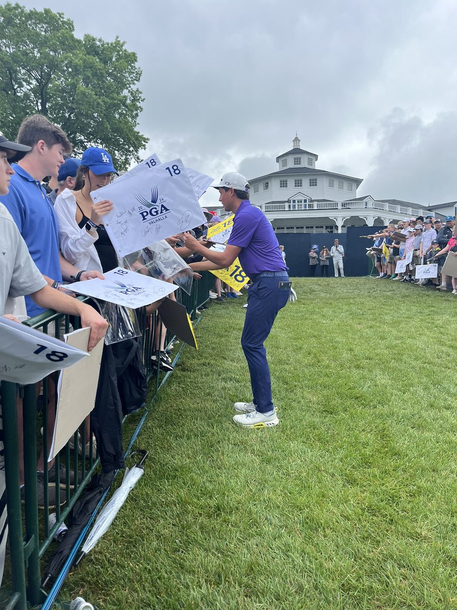 Kyle Leverone (@klever0ne15) on Twitter photo Day 1 at Valhalla for the <a href="/PGAChampionship/">PGA Championship</a>. Following around Jackson Hole’s Ben Polland after his win two weeks ago at the PPC Day 1 at Valhalla for the <a href="/PGAChampionship/">PGA Championship</a>. Following around Jackson Hole’s Ben Polland after his win two weeks ago at the PPC