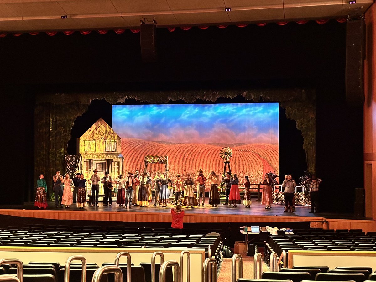 Dress rehearsal for Oklahoma today!!! Don’t miss it- opening tomorrow night and running all weekend!! <a href="/GHSHeadmaster/">GHS Principal</a> <a href="/MJDAmico_GPS/">Marc J. D'Amico</a> <a href="/DrJones_GPS/">Dr. Toni Jones</a> <a href="/GPSDistrict/">Greenwich Public Schools</a>