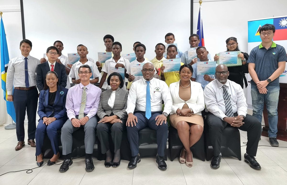 Congrats to the students who participated in the Taiwanese sponsored Secondary Schools coding competition for Climate Change.
Our students have embraced coding &amp; robotics in a big way. Special thanks to the <a href="/StTaiwan/">Taiwan_ St. Lucia</a> &amp; Ministry of Commerce for making this possible.