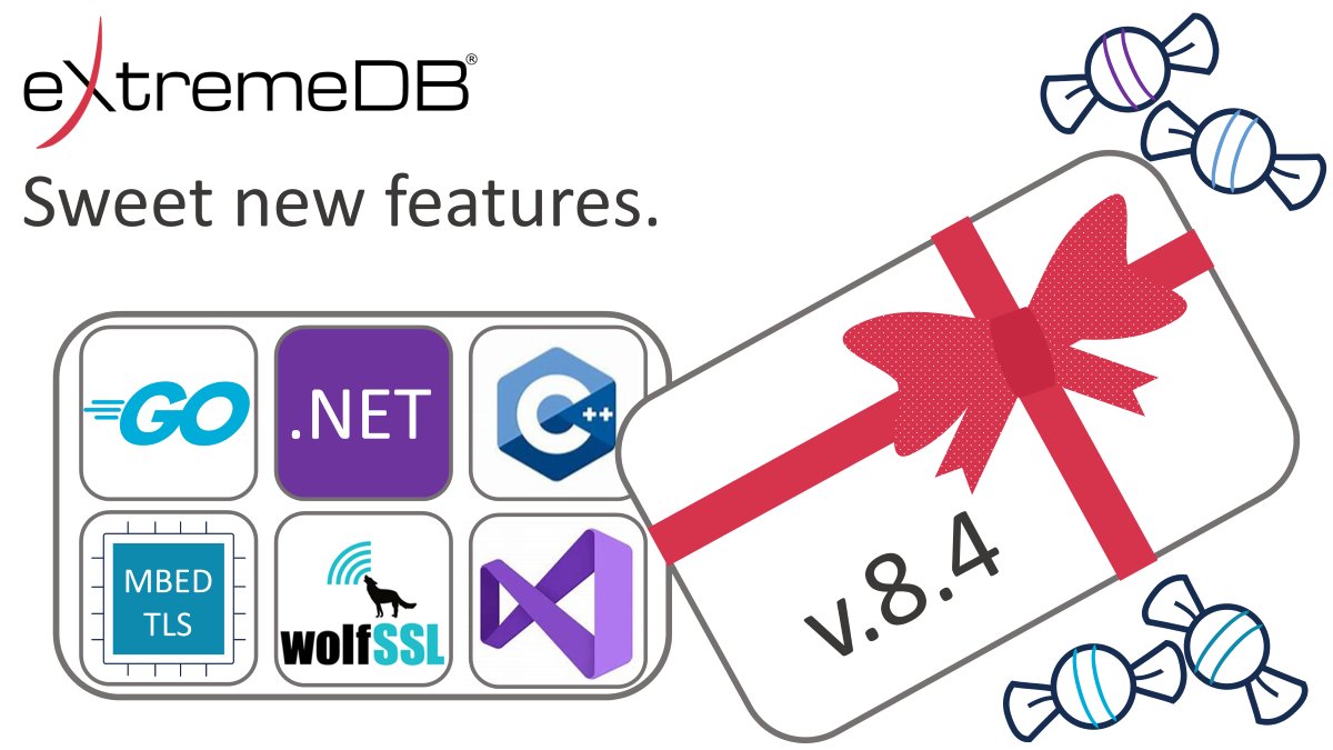 #news eXtremeDB 8.4 Unveils Exciting New Features and Enhancements odbms.org/2024/05/extrem… @McObject