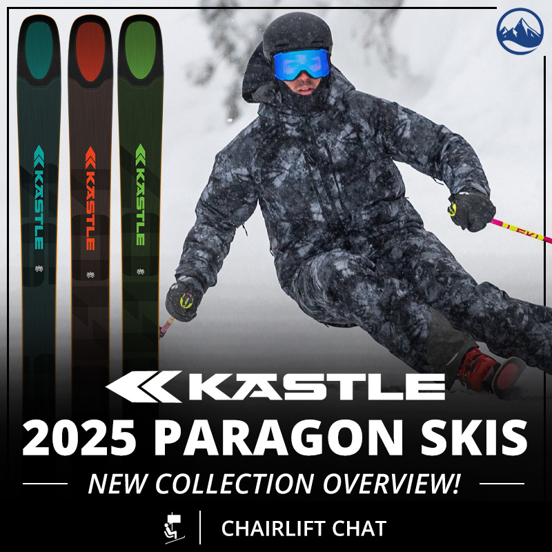 An exciting new line of skis from Kästle Ski for 2025. Paragon replaces FX and with it comes more versatility, better snow feel, a more modern shape, but still plenty of power. Enjoy! skiessentials.com/Chairlift-Chat… #GearForSkiersBySkiers