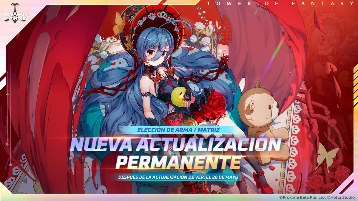 Gnonno ingresará al grupo permanente de armas/matrices después de la actualización del 28 de mayo.

Como regalo por su apoyo, organizaremos un sorteo con recompensas 
1 ganador: 20 Núcleos Dorados + 20 Comprobantes de compra

Comparte la publicación

Hasta el 17 de mayo