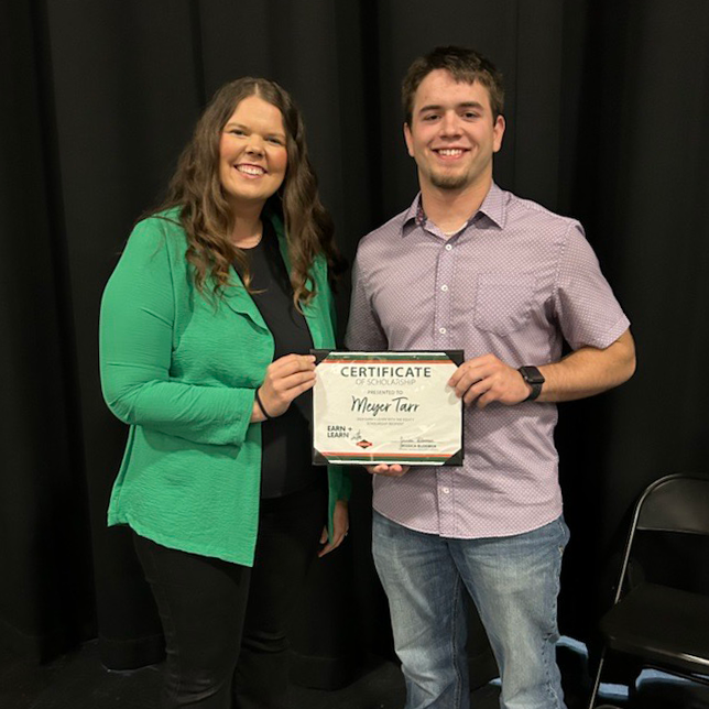 TheEquityCoop's tweet photo. Jessica recently had the opportunity to attend many of our Earn and Learn Scholarship winners’ award banquets to present students their scholarships!!

Congratulations to Riley, Maycee, Jonika, Meyer, and Dennis! https://t.co/5iS77kLDtD