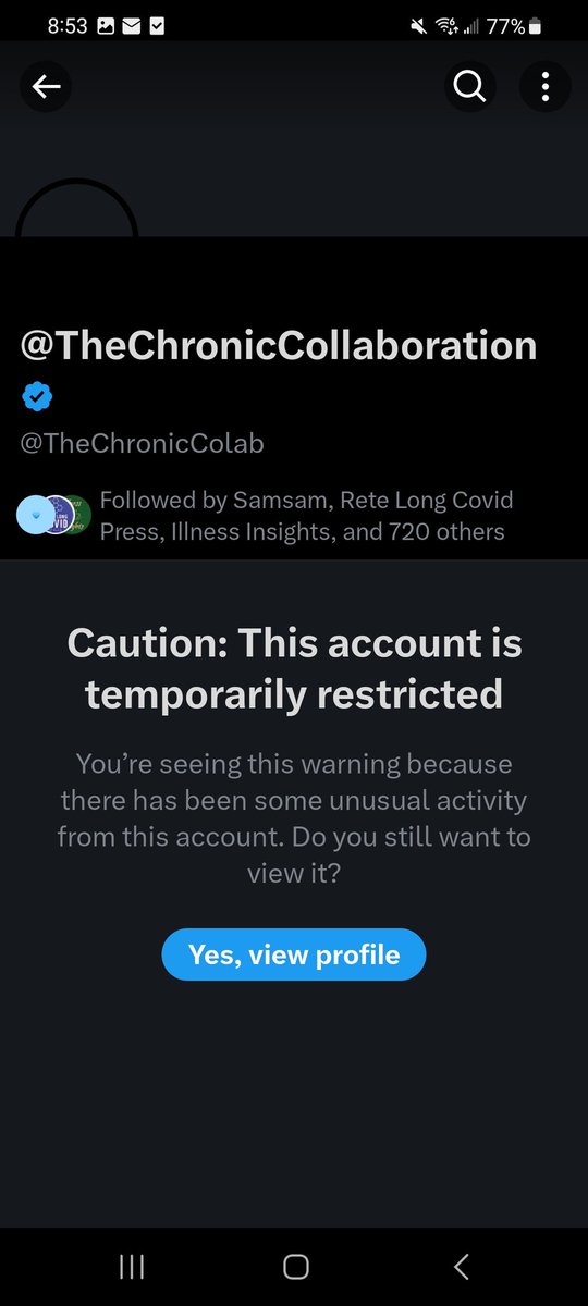FFS... X has locked out @TheChronicColab, we can no longer post...!!! 🤬🤬🤬

#DontForgetME 
#MEAwarenessHour