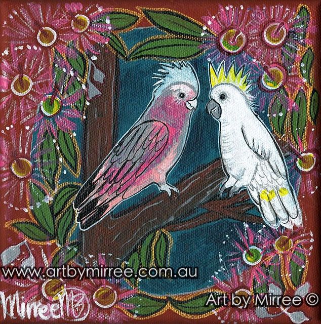 GOOD MORNING, WISHING YOU A BEAUTIFUL SUNNY DAY WITH WHITE COCKATOO WITH PINK GALAH 😍

Contact Mirree if interested in this Original Painting at - buff.ly/3QIrHxk 

#art #parrots #nature #love #artcollector #fineart #birds
