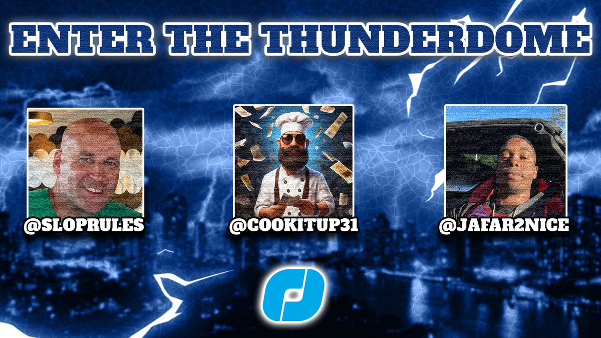 Great news guys, we're all going to be rich! (Probably) This Friday, we have 2 of the greatest cappers on the planet (@cookitup31& @JFar2Nice), joining me in the Thunderdome. We're making a 9-legger that should eradicate poverty. Feels good. youtube.com/@sloprules