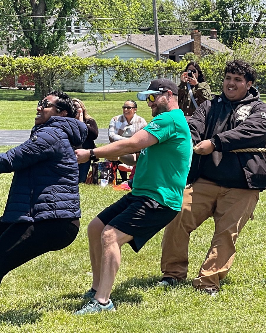 Yours truly holding it down to help our team to a victory in the staff Tug-Of-War! 😂 #education #edutwitter #fitleaders #principalsinaction #kidsdeserveit #teachbetter #educulturecookbook #teach #teacher #teachers #teachertwitter #school #students