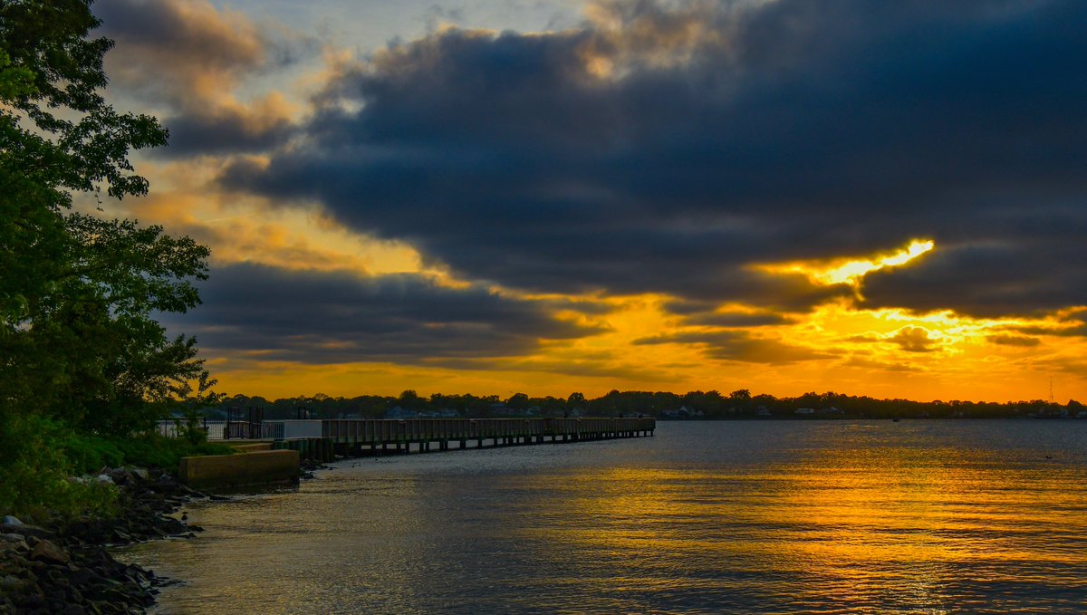 Rock Creek Sunset #FortSmallwoodPark #AnneArundel #Maryland