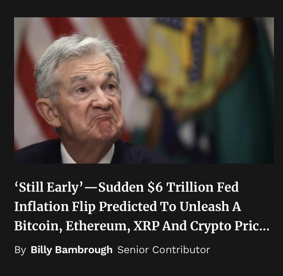 🚨BREAKING NEWS: Forbes announces sudden $6 trillion Fed inflation flip predicted to unleash #XRP price skyrocket! CTF token, the top DeFi token on XRPL is about to explode more money flows in! CTF token could be looking at a jump from $0.90 to $374.25 per token with a market