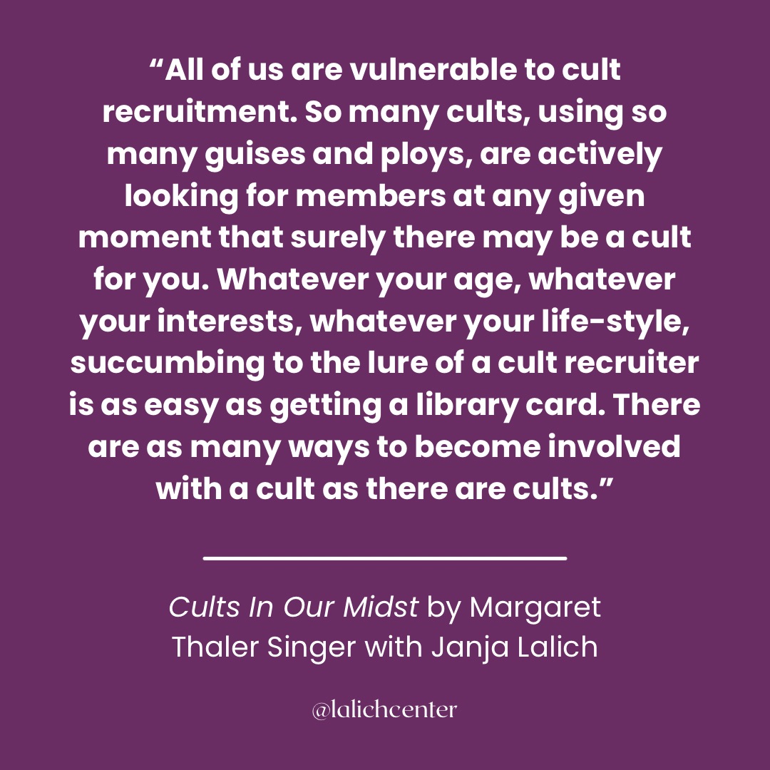 #Cults #BoundedChoice #Sociology #Control #Education #CultSurvivor #CultRecovery #CultExpert #IGotOut #Coercion #CoerciveControl #CultAwareness #Trauma #Survivor