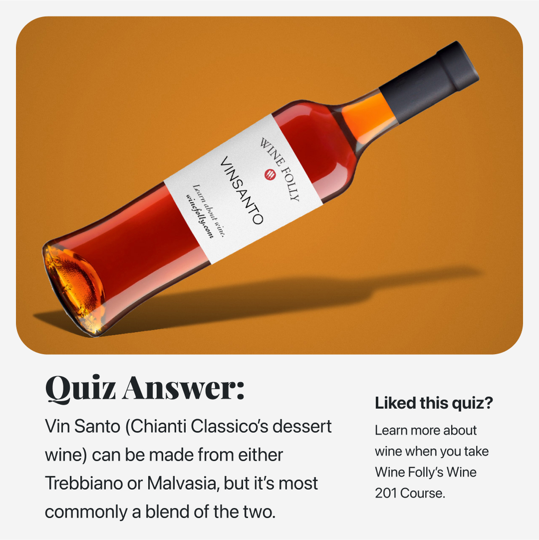 Learn more about Vin Santo → loom.ly/vnOiBwY #wine #winequizwednesday