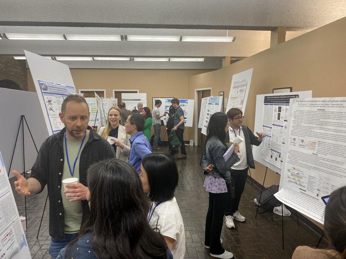 This week our @JHUEpigenome cluster held a successful 2024 symposium! The event created a platform for academic exchange, scholarly discussion, and networking opportunities for #epigenetics scholars.