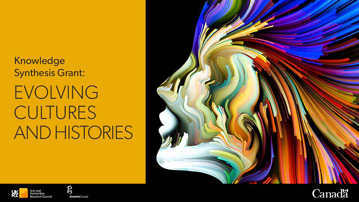 #SSHRC @CdnHeritage @GenomeCanada @ahrcpress have awarded more than $900K in funding for 31 Knowledge Synthesis Grants on evolving narratives of cultures and histories. Find out more about the winners: sshrc-crsh.gc.ca/news_room-sall…