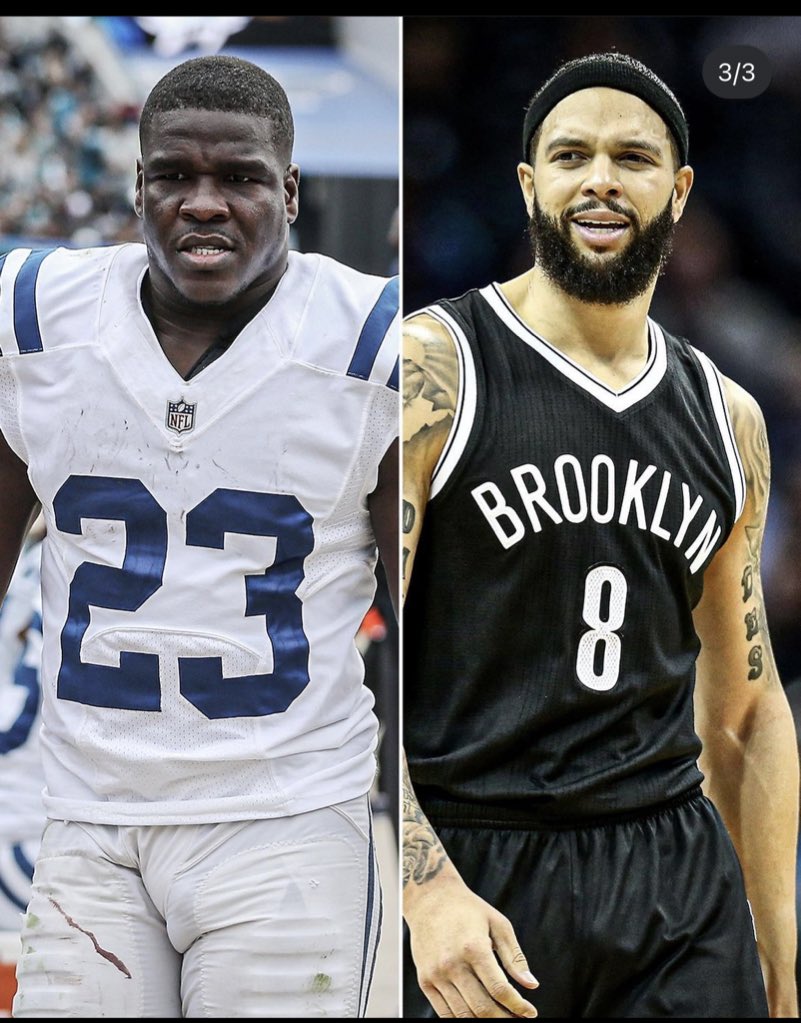 Deron Williams a point guard the smallest nigga on the court every night! 😭😭😭😭 frank gore a beast on the field one of few positions that get hit every play then it’s by d linemen and lbs rb more tougher fb players basically and guess what he too lil!!!!! 😵‍💫😵‍💫😭😭