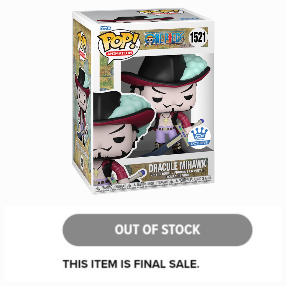 Dang, all 33k sold out before I could get one 👺.
-
#funko #funkopop #funkopopcollection #funkoaddict #funkopops #funkocollector #anime #manga #funkofamily #skittlerampage #onepieceanime #onepiece #luffy
