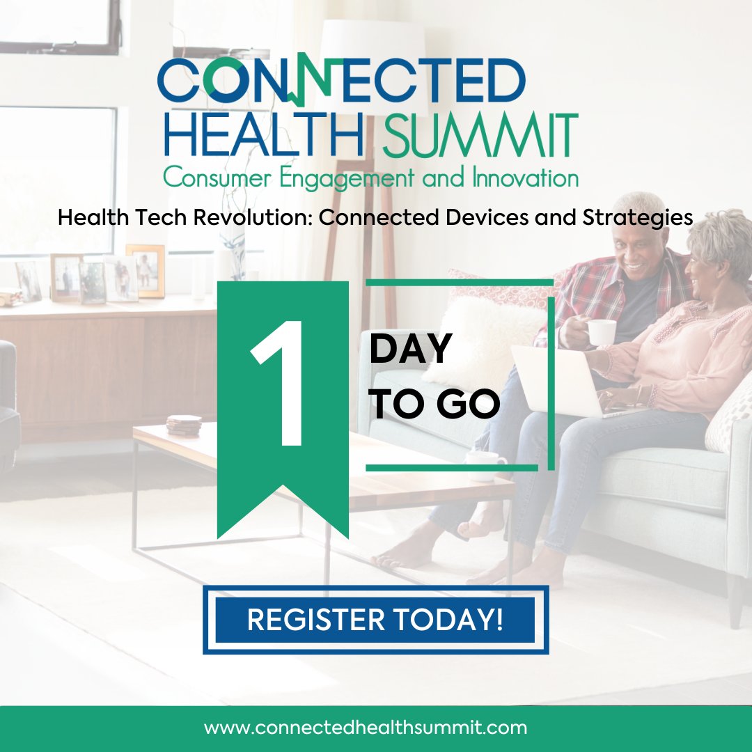 Join us TOMORROW for the virtual Health Tech Revolution: Connected Devices and Strategies!

Register now: parksassociates.com/event/connecte…

Gain complimentary access with FULL video replay using code: CHSVIRTUALVIP
#CONNHealth24 #connectedhealth #virtualcare #webinar