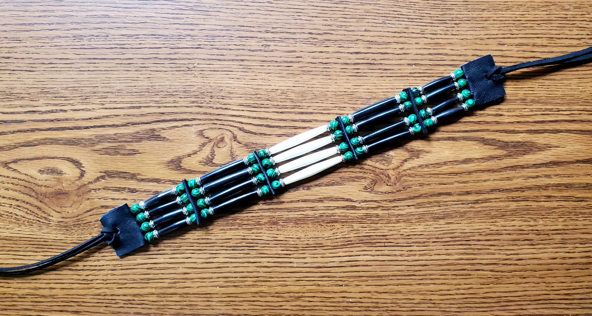 Spotlight Item of The Day: Green, Black, and White Native Choker
Our exquisite Green, Black, and White Native Choker is a stunning piece of jewelry that effortlessly combines elegance and cultural charm.
#etsyshop #nativejewelry #nativechokers #tribaljewelry #indigenousjewelry