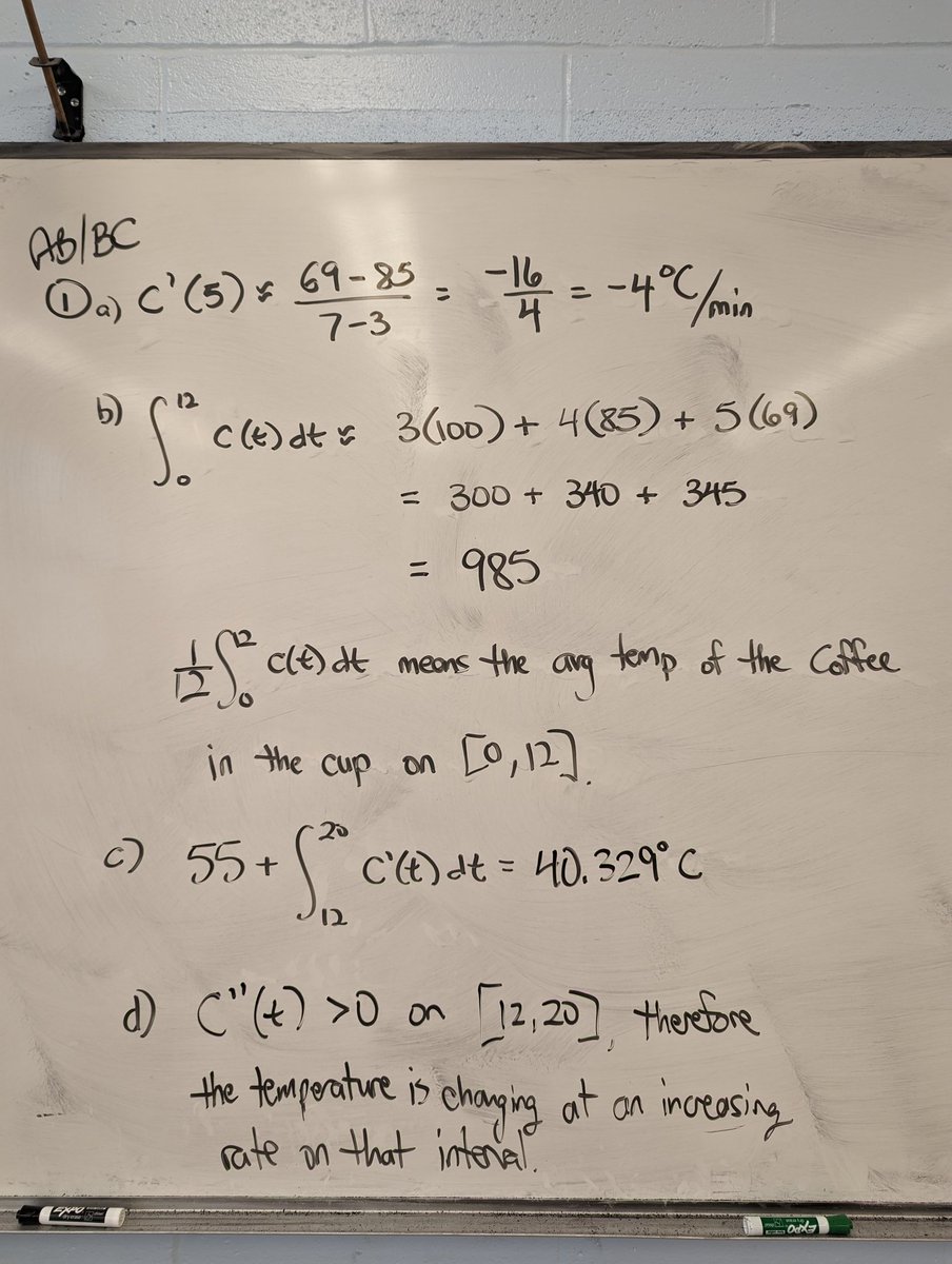 Youmshakian's tweet photo. My solutions to the AP Calc BC FRQ #1-3 https://t.co/VJzA8hXSDr