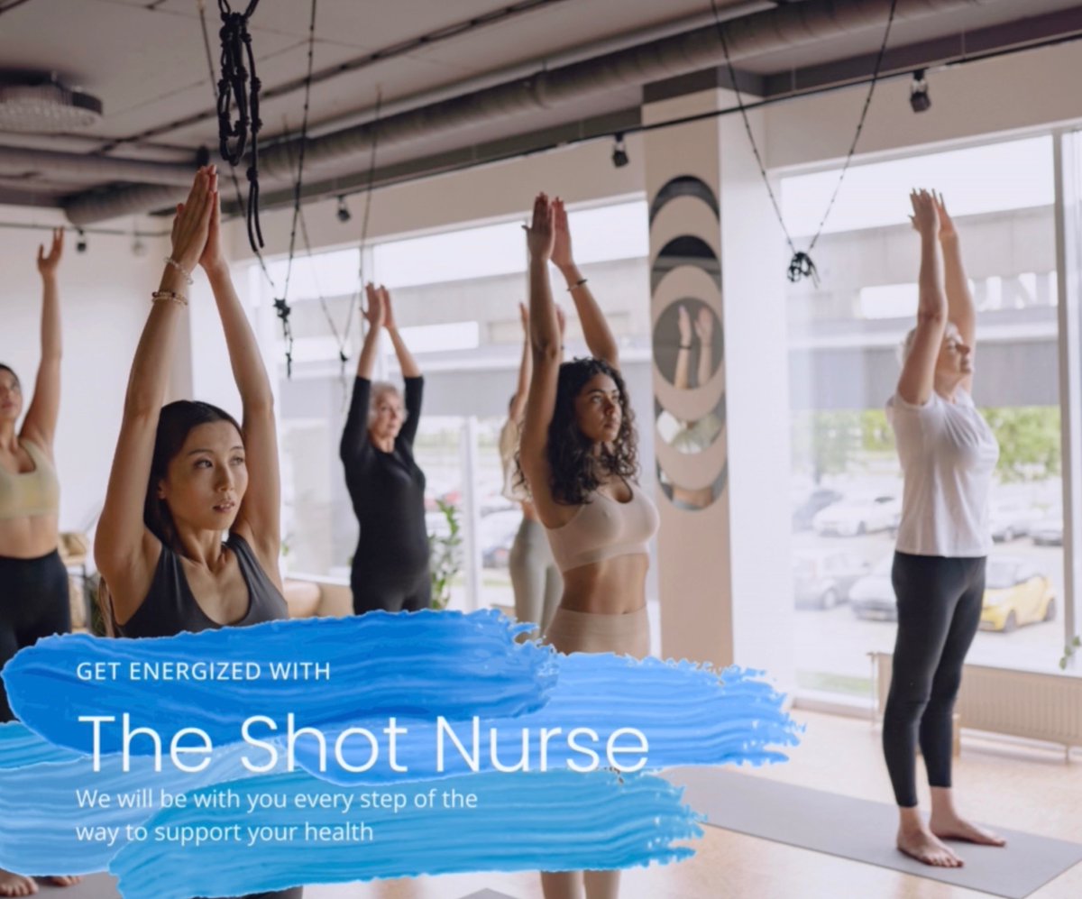 Get energized with The Shot Nurse! We will be with you every step of the way to support your health. Fuel your energy and vitality with a B-12 shot! Say goodbye to fatigue and hello to a revitalized you. #B12Boost #HealthMemphis #ShotNurse #Memphis