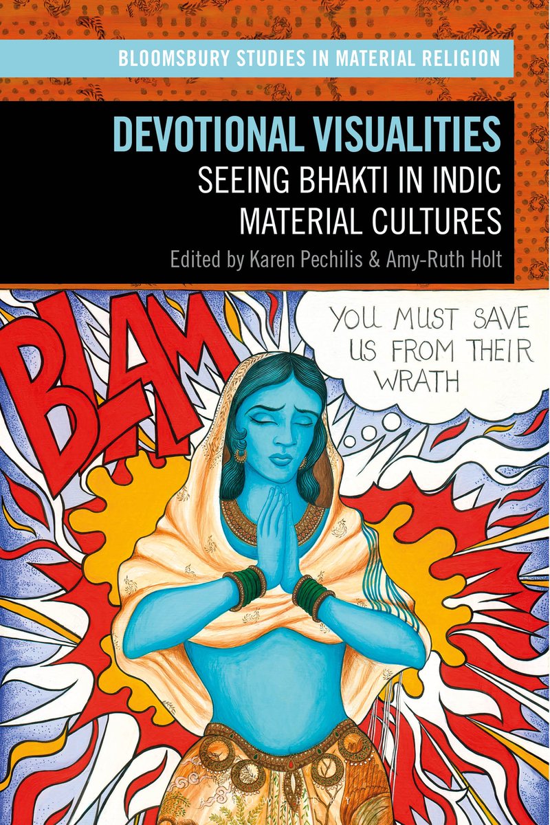 Listen now: Karen Pechilis and Amy-Ruth Holt discuss their book, Devotional Visualities, with @NewBooksNetwork. Devotional Visualities looks at the development of bhakti devotion and its influences. Get the podcast: bit.ly/4bHDPXL Get the book: bit.ly/4bgo0HK