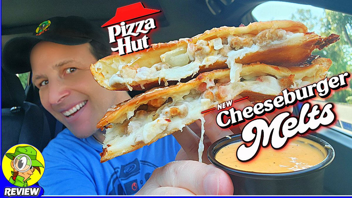Pizza Hut® Cheeseburger Melt Review 🍕🍔🫠 Best Melt Yet?! 🤔 Peep THIS Out! 🕵️‍♂️
youtu.be/jT3SsgtKY50
#PizzaHut #CheeseburgerMelt #FastFood #FoodReview #MakeItYours #NewMelts #MyHutBox #Combo #PeepTHISOut #StayFrosty @PizzaHut @MENACE @ChewBoom @MashedHQ @localish