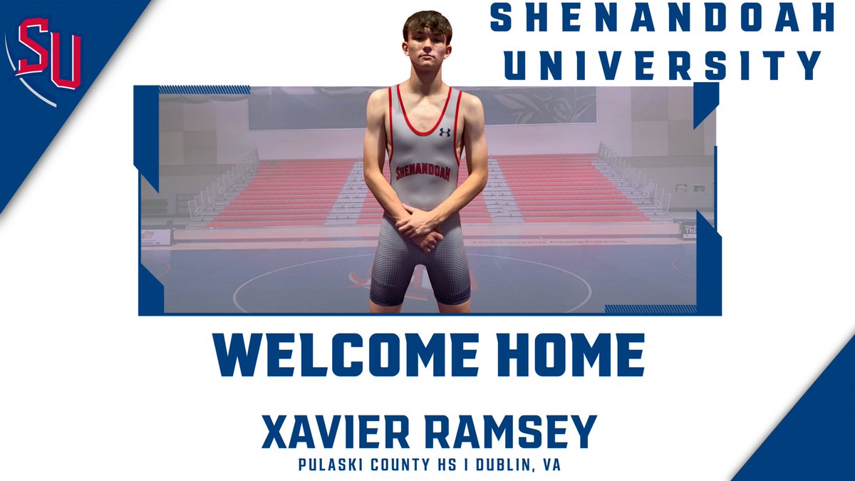 We are very excited Xavier Ramsey (Pulaski County High School, VA) has committed to wrestle at Shenandoah University!

Welcome Home Xavier!
#GoHornets