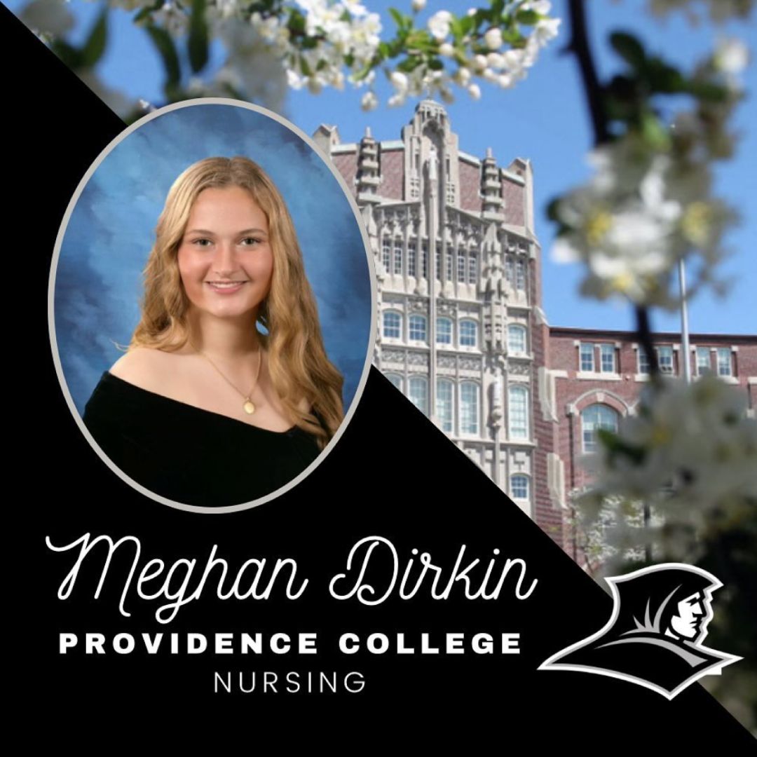 Congratulations to Meghan D., who will attend Providence College this Fall for Nursing. We are beyond proud and excited for you. Best of luck in your future endeavors!  🎓 

#sanintdominicacademy #SDA #bluedevils #jerseycity #nj #northernNJ #hudsoncounty #milestone #classof2024