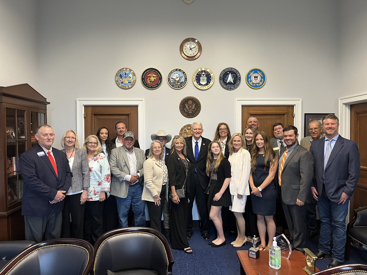 A group of our members from Polk, Pasco, Sumter and Orange Counties met with @RepWebster this afternoon for #FieldToTheHill24. Thank you for being a #VoiceOfAg.
