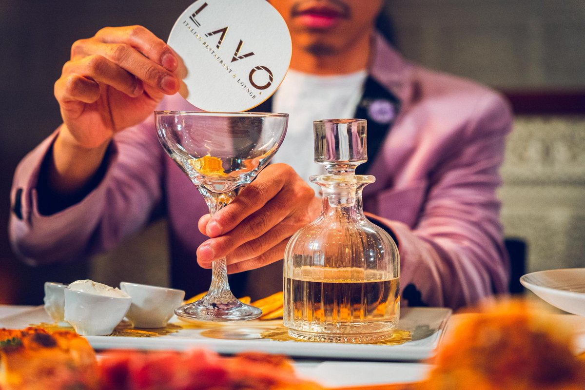 Elevate your spirits with our signature drinks at #LAVOLV 🍸✨