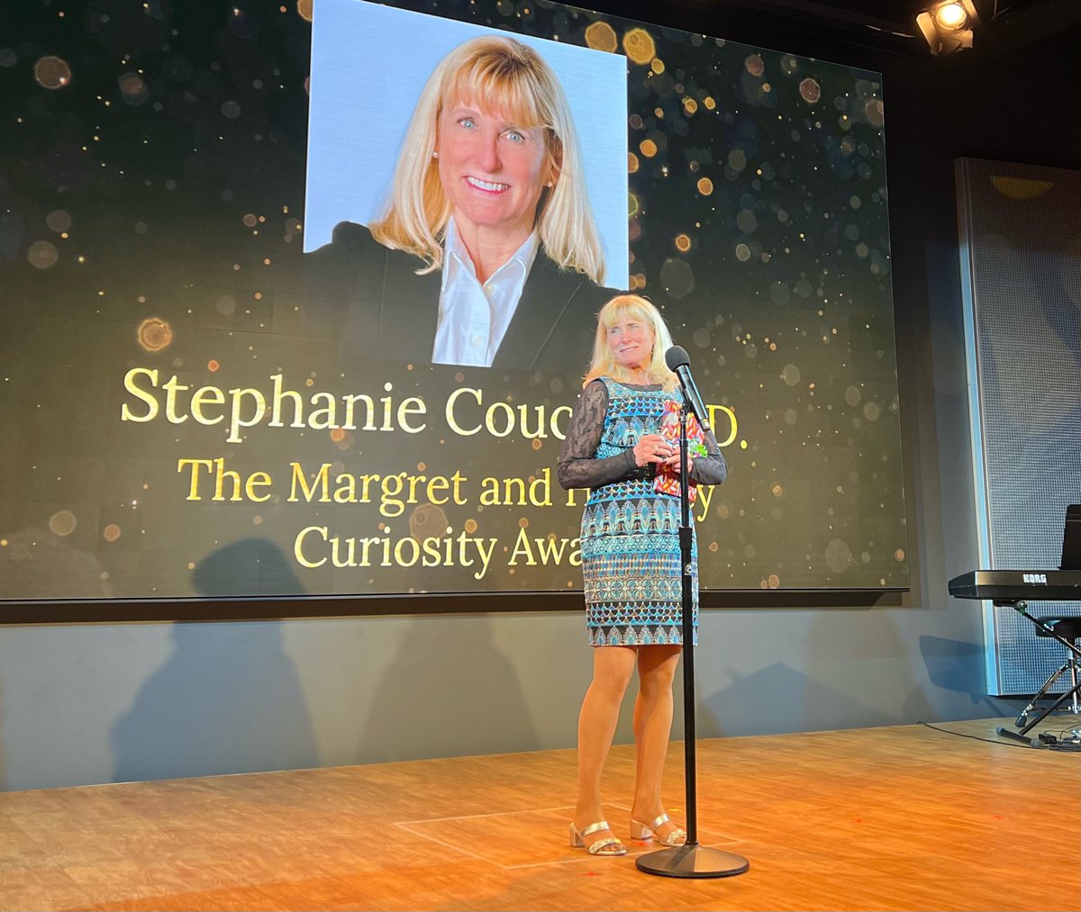 🎉 Congratulations to Stephanie Couch on being honored with the Margret and H.A. Rey Curiosity Award! 🏆 Your exceptional leadership and dedication inspire us all. We're proud to have you at the helm!