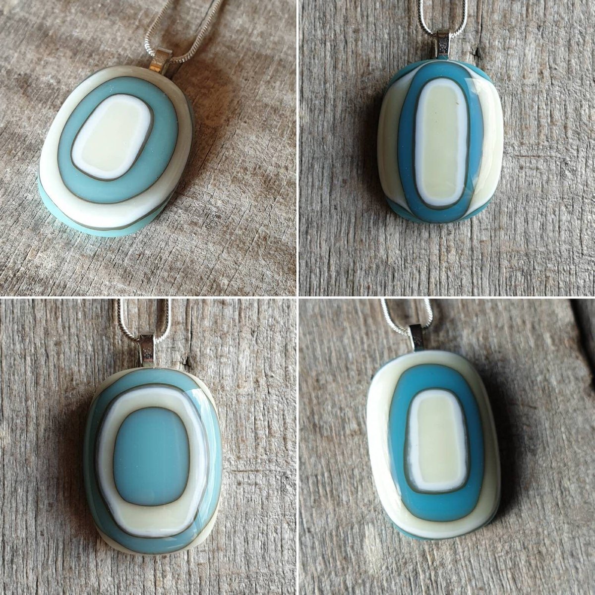 Stunning handcrafted contemporary designs in these wonderful fused glass necklaces #handmade #etsy #shopindie #etsy #giftideas #shopindie .buff.ly/3V4XP16